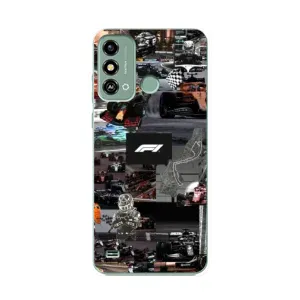 Чохол Формула1 на ZTE Blade A53 (Гоночний колаж Ф1)