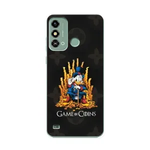 Чехли для ZTE Blade A53 - Скрудж МакДак Louis Vuitton (PREMIUMPrint) (Король грошей)
