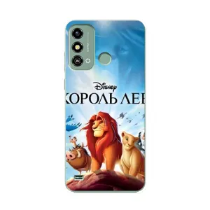 Чохол Король лев на ЗТЕ Блейд А53 (Постер Король Лев)