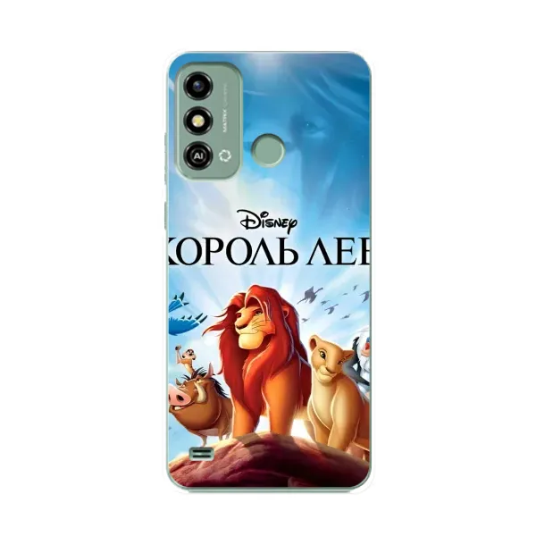 Чохол з принтом «Постер Король Лев» для ZTE Blade A53
