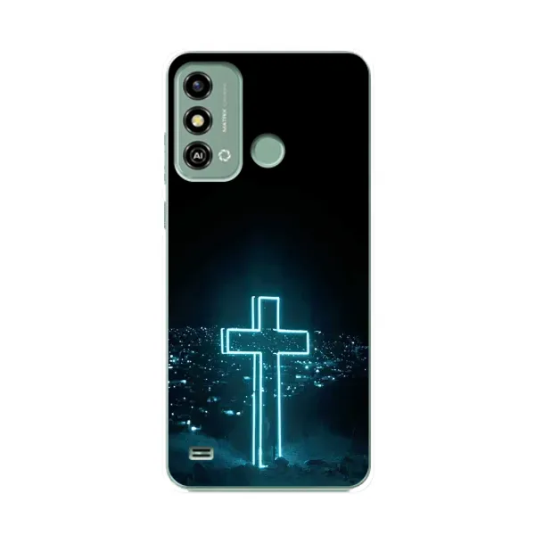 Чохол з принтом «Хрест і місто» для ZTE Blade A53 Чохол з принтом «Хрест і місто» для ZTE Blade A53