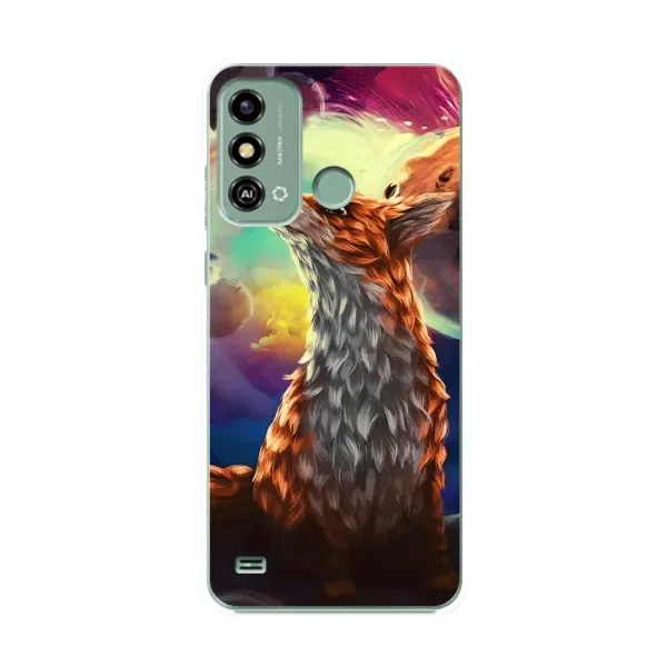 Чохол з принтом «Лисичка в космосі» для ZTE Blade A53 Чохол з принтом «Лисичка в космосі» для ZTE Blade A53