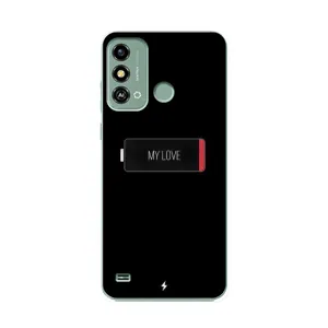 Чехлы для любимой на ЗТЕ Блейд А53 (VPrint) (Love battery)