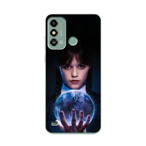 Чохол з дизайном Венздей 2 на ZTE Blade A53 (Магічна сфера Венздей)