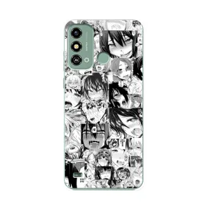 Анімешний чохол для ZTE Blade A53 (Ahegao manga)