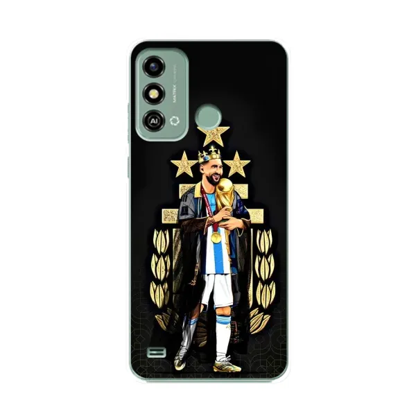 Чехол с принтом «Месси Король» для ZTE Blade A53