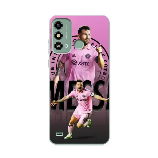Чехол с принтом «Messi Miami» для ZTE Blade A53