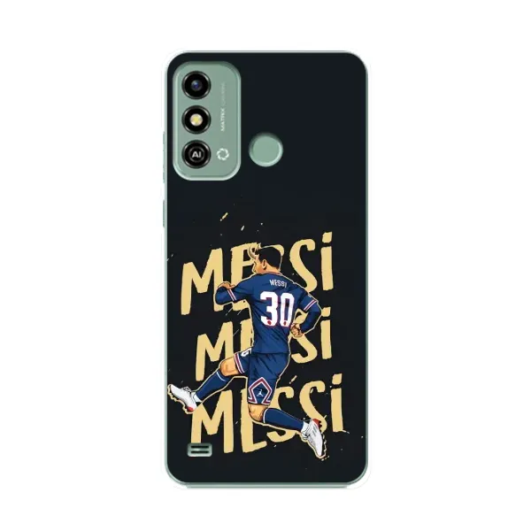 Чехол с принтом «Messi ПСЖ» для ZTE Blade A53