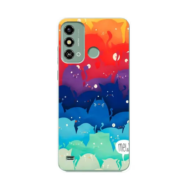 Чохол з принтом «Mew» для ZTE Blade A53 Чохол з принтом «Mew» для ZTE Blade A53