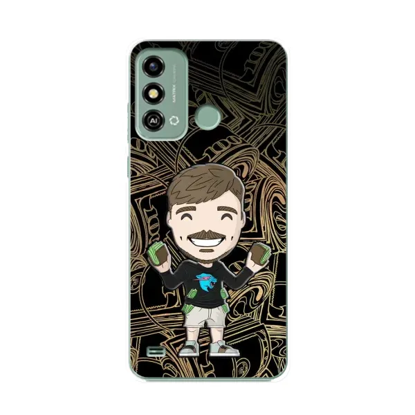 Чехол с принтом «Mister Beast» для ZTE Blade A53