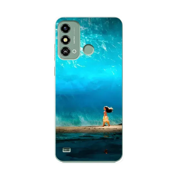Чохол з принтом «Океан Моана» для ZTE Blade A53