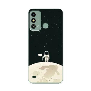 Космічні Чохли для ЗТЕ Блейд А53 (VPrint) (На місяці)
