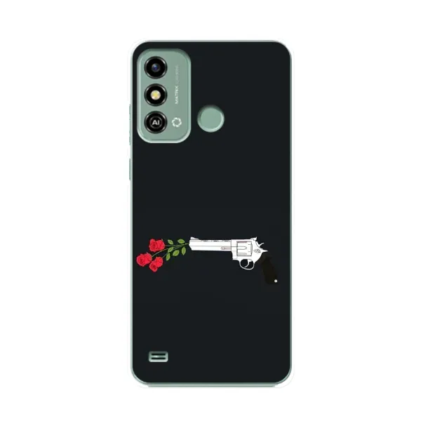 Чохол з принтом «Неочікувані квіти» для ZTE Blade A53