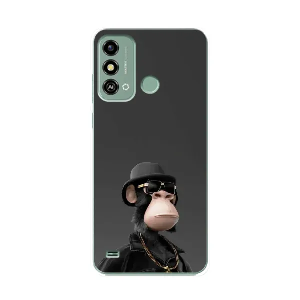 Чохол з принтом «Мавпа NFT» для ZTE Blade A53