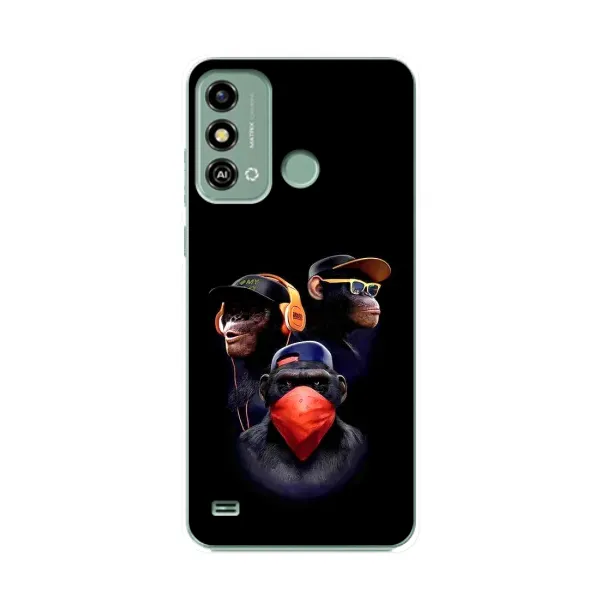 Чохол з принтом «Три мавпи» для ZTE Blade A53