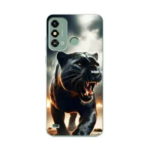 Чохол з картинкою 'Хижаки' для ZTE Blade A53 (Чорна пантера)