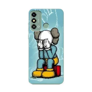 Чохли для ZTE Blade A53 - Bearbrick Louis Vuitton (PREMIUMPrint) (Плач Bearbrick)