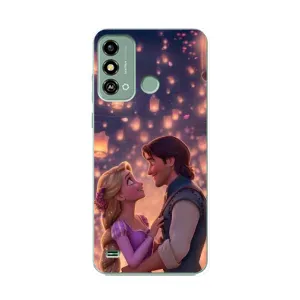 Чохол Рапунцель для ZTE Blade A53 (Принцеса та принц)