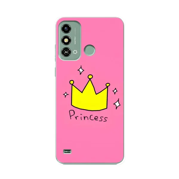 Чохол з принтом «Princess» для ZTE Blade A53