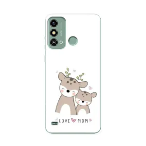 Чохли для мами на ZTE Blade A53 (Оленята мама і малюк)