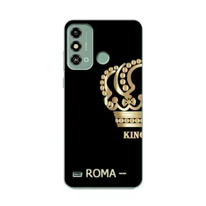 Чехлы для ZTE Blade A53 (VPrint) - Футбольные клубы (Roma)