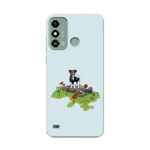 Чохли з картинкою собаки Патрон для ZTE Blade A53 (AlphaPrint) (Сапер Пес)