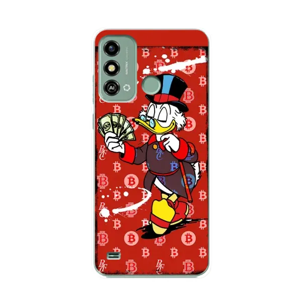 Чехол с принтом «Scrooge MagDag» для ZTE Blade A53