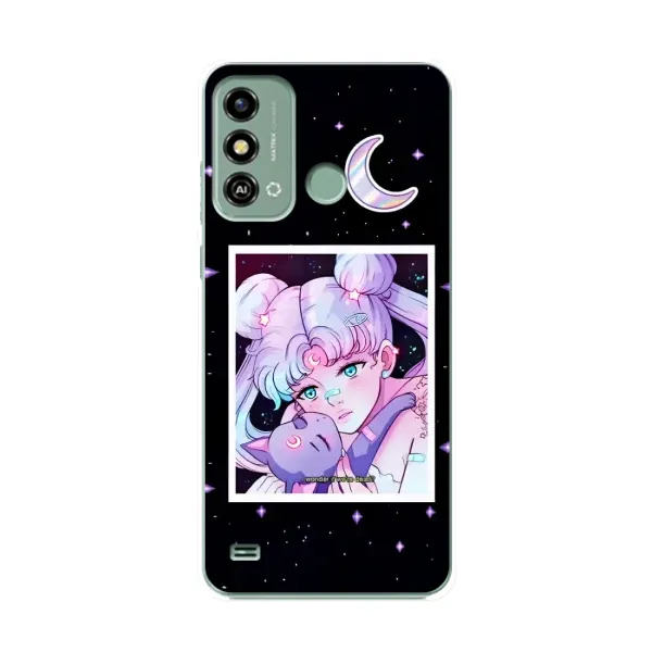 Чехол с принтом «Сейлор Мун» для ZTE Blade A53 Чехол с принтом «Сейлор Мун» для ZTE Blade A53