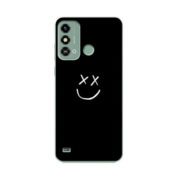 Чехол с принтом «Смайл» для ZTE Blade A53