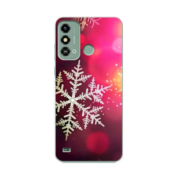 Чехол с принтом «Снежинка» для ZTE Blade A53