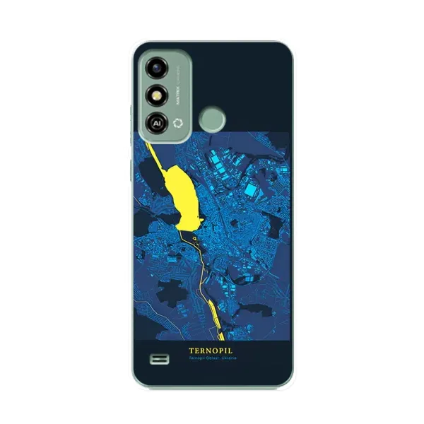 Чехол с принтом «Тернополь» для ZTE Blade A53