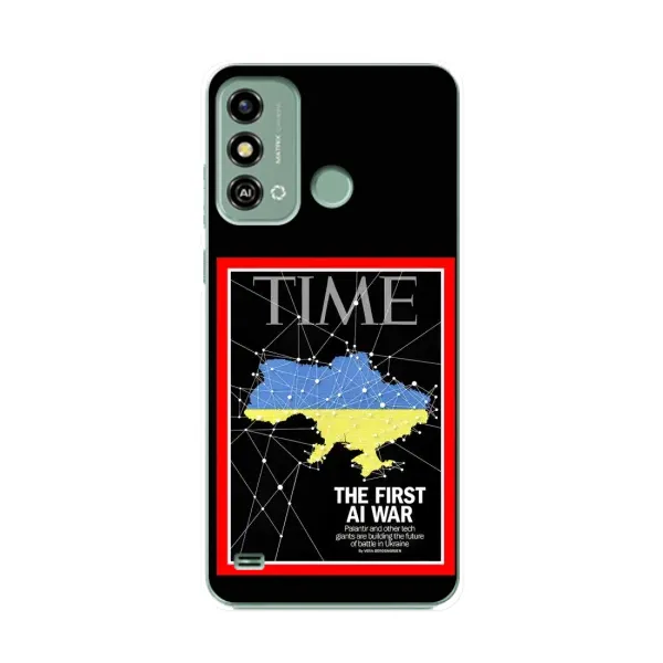 Чохол з принтом «TIME Ukraine» для ZTE Blade A53