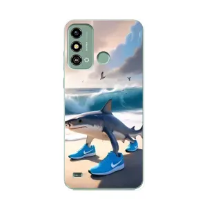 Чохол з мемом Тралалело тралала на ZTE Blade A53