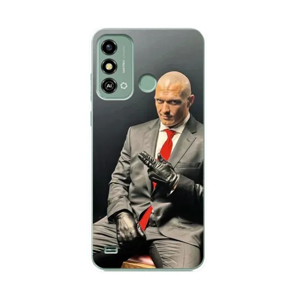 Чохол з принтом «Усик Hitman» для ZTE Blade A53