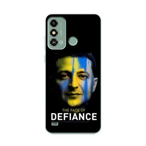 Чохол для ZTE Blade A53 (AlphaPrint - с принтом Зеленського) (В. Зеленский)