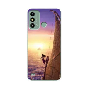 Чохол з мультфільмом Ваяна ZTE Blade A53 (Захід сонця Ваяна)