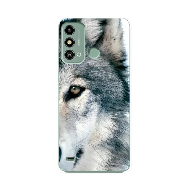 Чехол с принтом «Волк» для ZTE Blade A53