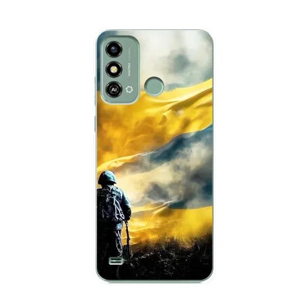 Чохол з принтом «Війна» для ZTE Blade A53