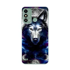 Захисні чохли для ЗТЕ Блейд А53 (AlphaPrint) (ХІТ продаж) ВОВК (Вовк)