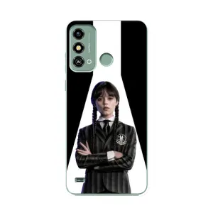 Чохли Венсдей на ZTE Blade A53 Уенсдей (AlphaPrint) (W-Wednesday)