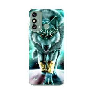 Захисні чохли для ЗТЕ Блейд А53 (AlphaPrint) (ХІТ продаж) ВОВК (Яскравий вовк)