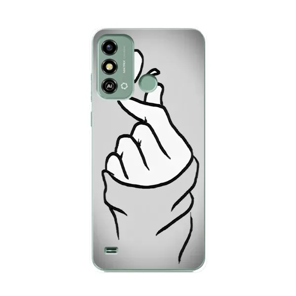 Чехол с принтом «Значок Love» для ZTE Blade A53