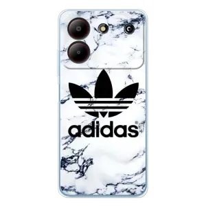 Чохли Адидас для ZTE Blade A54 (AlphaPrint) (Адідас на мраморі)