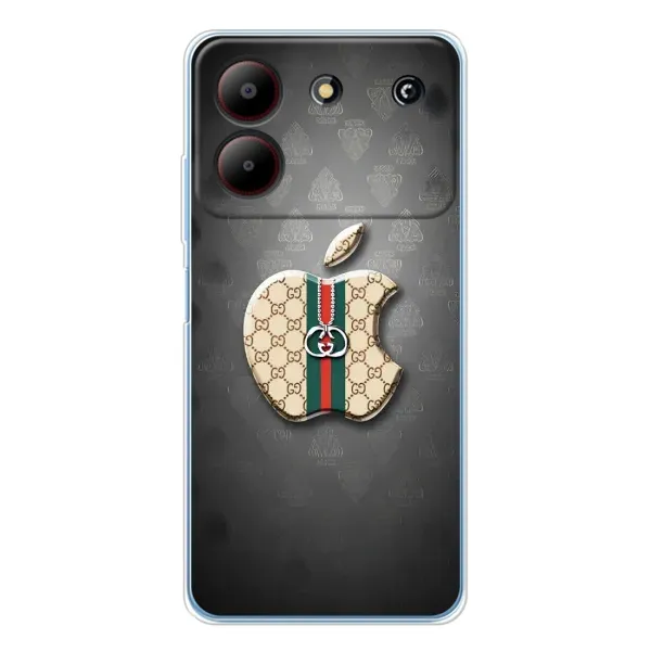 Чехол с принтом «Apple gucci» для ZTE Blade A54
