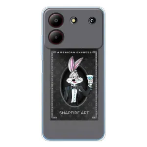 Бренднові Чохли для ZTE Blade A54 - (PREMIUMPrint) (Бакс Бані LV)
