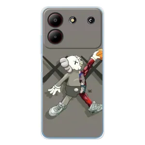 Чохли для ZTE Blade A54 - Bearbrick Louis Vuitton (PREMIUMPrint) (Беарбрік Джордан)