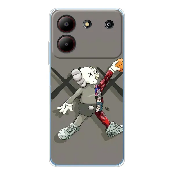 Чехол с принтом «Беарбрик Джордан» для ZTE Blade A54