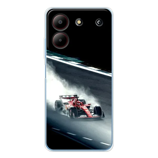 Чехол с принтом «Болид гоночный» для ZTE Blade A54