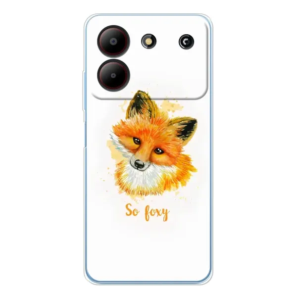 Чехол с принтом «Девочка Лиса» для ZTE Blade A54 Чехол с принтом «Девочка Лиса» для ZTE Blade A54