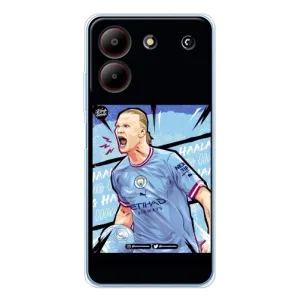 Чехлы с футболистом Ерлинг Холанд для ZTE Blade A54 (AlphaPrint) (гол Эрлинг Холланд)
